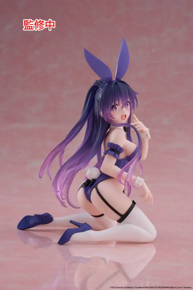 Date A Live V Desktop Cute figura Tohka Yatogami Bunny Ver. PVC szobor figura 13 cm termékfotó