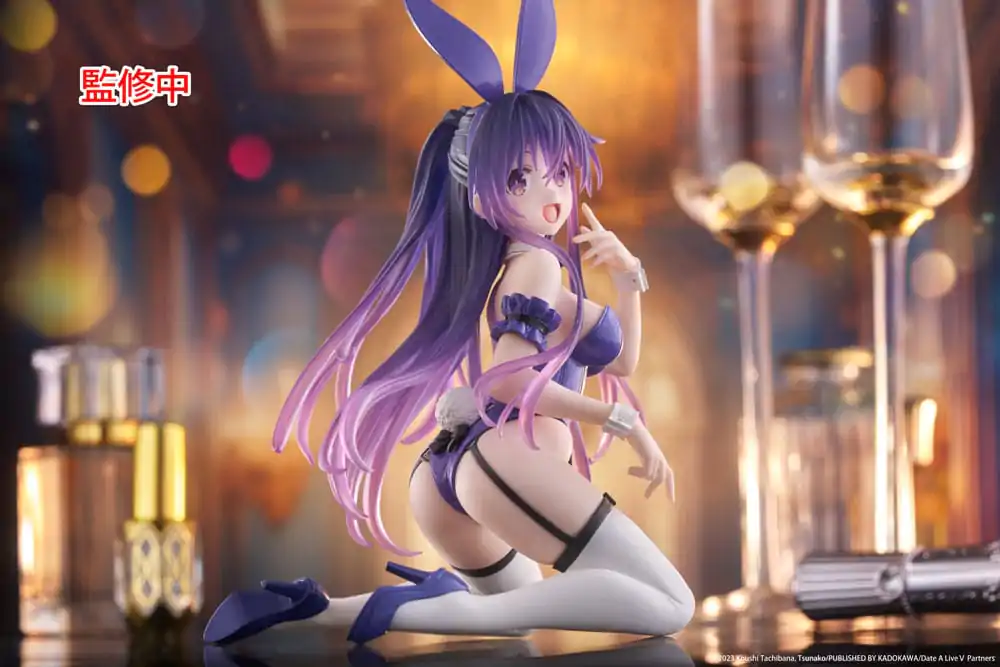 Date A Live V Desktop Cute figura Tohka Yatogami Bunny Ver. PVC szobor figura 13 cm termékfotó