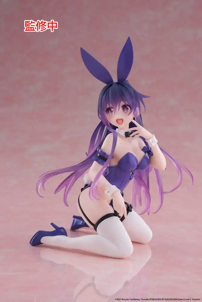 Date A Live V Desktop Cute figura Tohka Yatogami Bunny Ver. PVC szobor figura 13 cm termékfotó