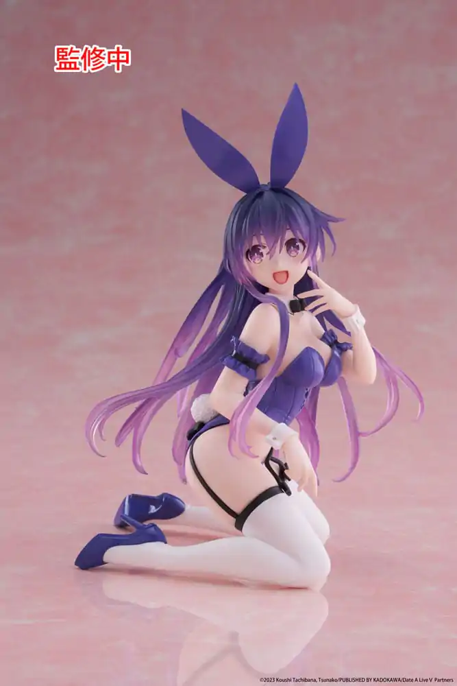 Date A Live V Desktop Cute figura Tohka Yatogami Bunny Ver. PVC szobor figura 13 cm termékfotó