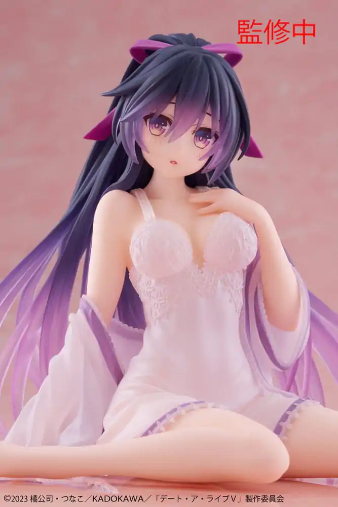 Date A Live V Desktop Cute figura Tohka Yatogami Nightwear Ver. PVC szobor figura 13 cm termékfotó