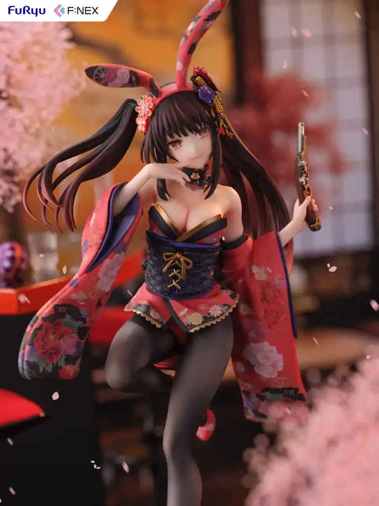 Date A Live V F:NEX 1/7 Kurumi Tokisaki Wa-bunny PVC szobor figura 27 cm termékfotó