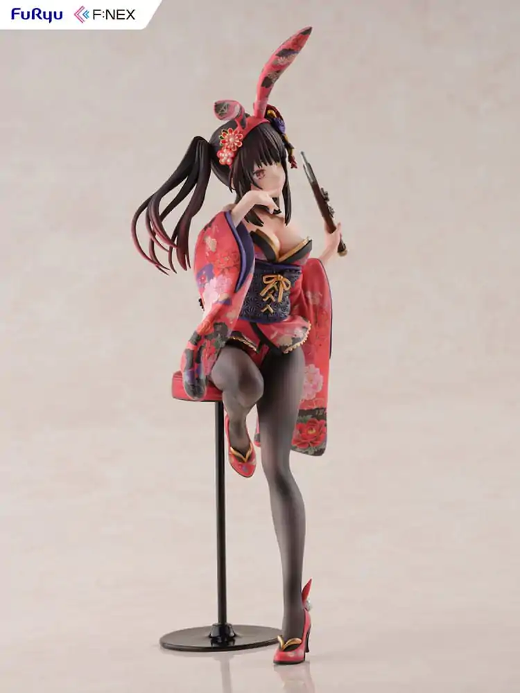 Date A Live V F:NEX 1/7 Kurumi Tokisaki Wa-bunny PVC szobor figura 27 cm termékfotó