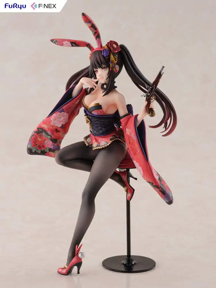 Date A Live V F:NEX 1/7 Kurumi Tokisaki Wa-bunny PVC szobor figura 27 cm termékfotó