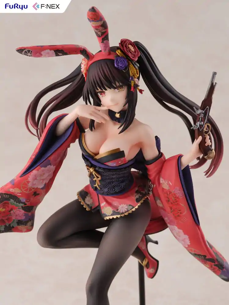 Date A Live V F:NEX 1/7 Kurumi Tokisaki Wa-bunny PVC szobor figura 27 cm termékfotó