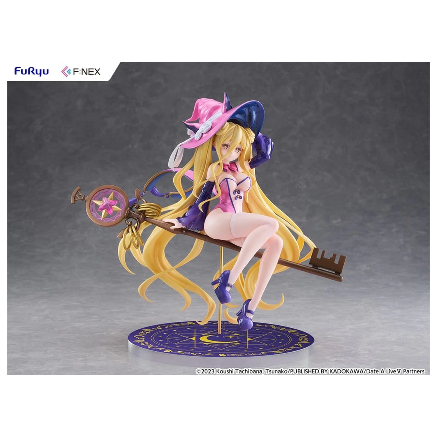 Date A Live V F:NEX PVC figura 1/7 Mukuro Hoshimiya Witch Style Ver. 23 cm termékfotó