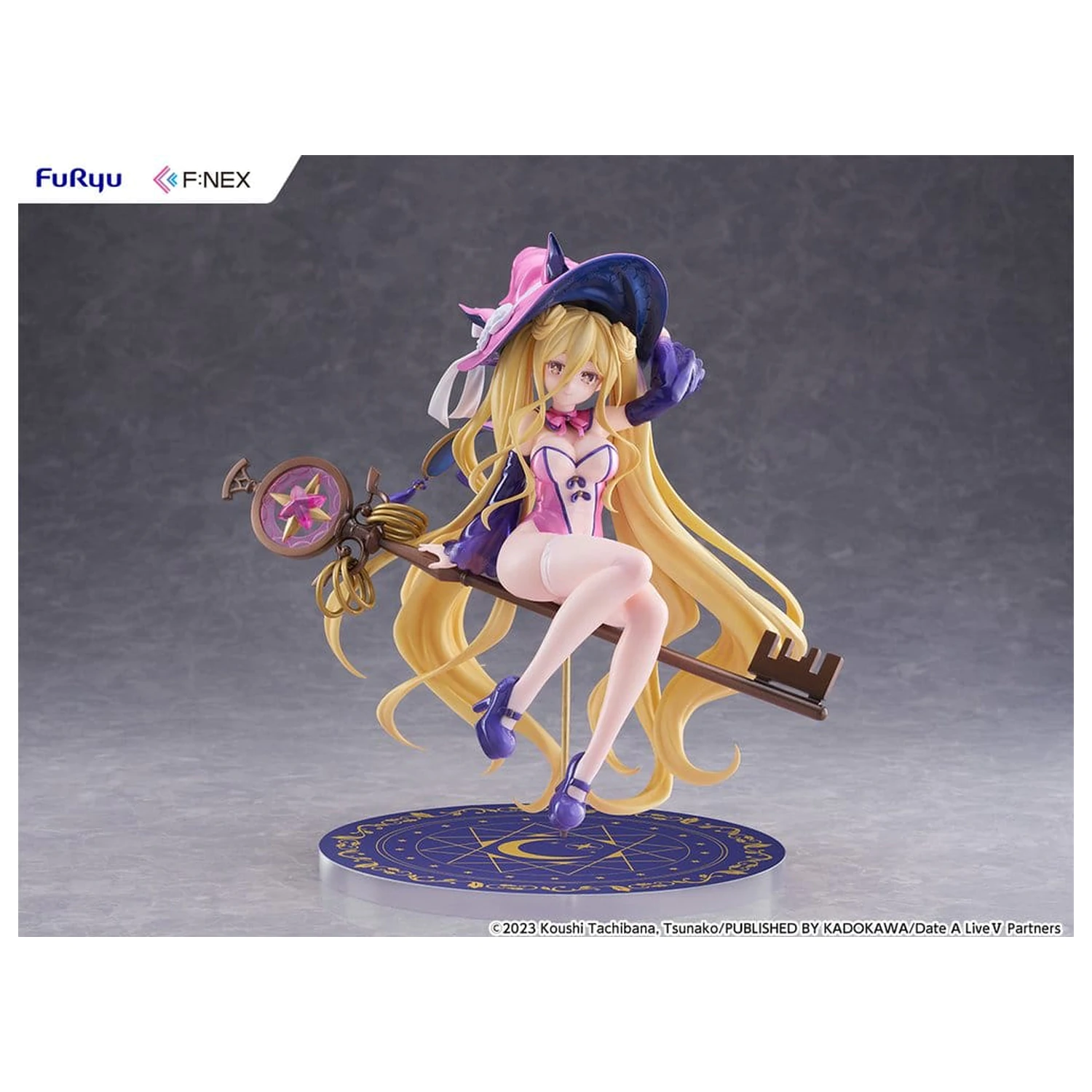 Date A Live V F:NEX PVC figura 1/7 Mukuro Hoshimiya Witch Style Ver. 23 cm termékfotó