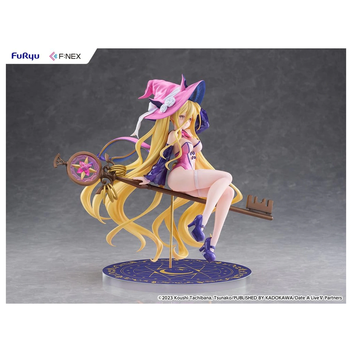 Date A Live V F:NEX PVC figura 1/7 Mukuro Hoshimiya Witch Style Ver. 23 cm termékfotó