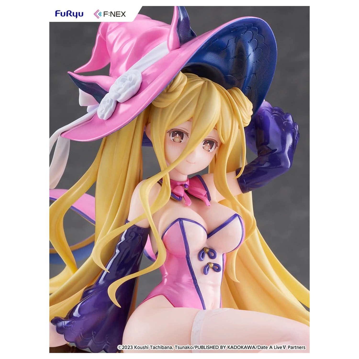 Date A Live V F:NEX PVC figura 1/7 Mukuro Hoshimiya Witch Style Ver. 23 cm termékfotó