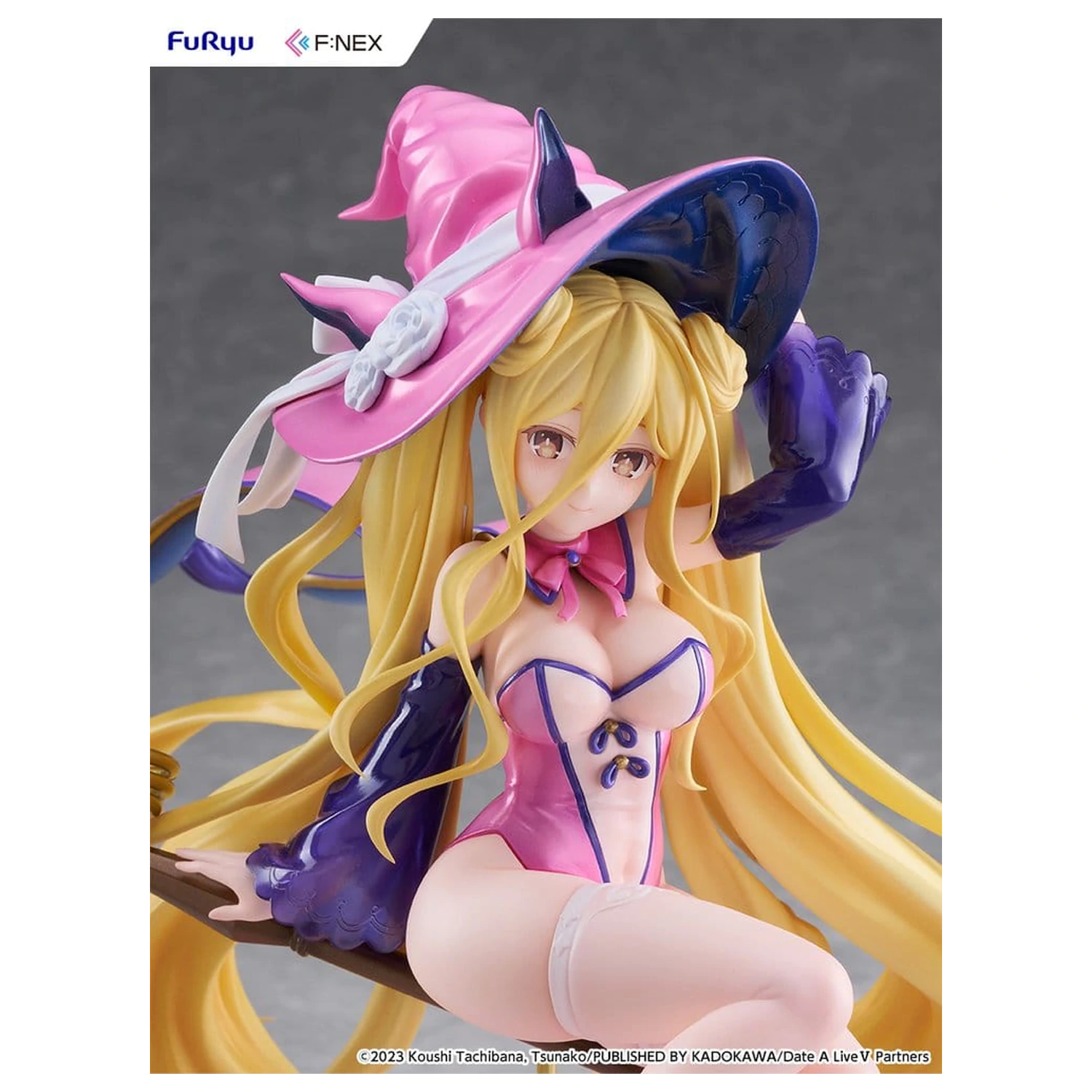 Date A Live V F:NEX PVC figura 1/7 Mukuro Hoshimiya Witch Style Ver. 23 cm termékfotó