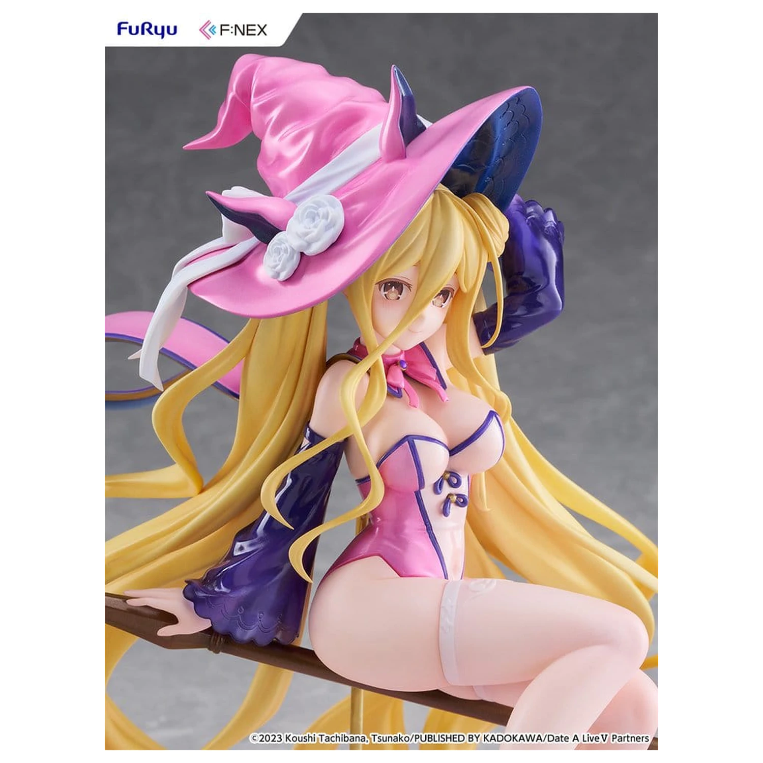 Date A Live V F:NEX PVC figura 1/7 Mukuro Hoshimiya Witch Style Ver. 23 cm termékfotó