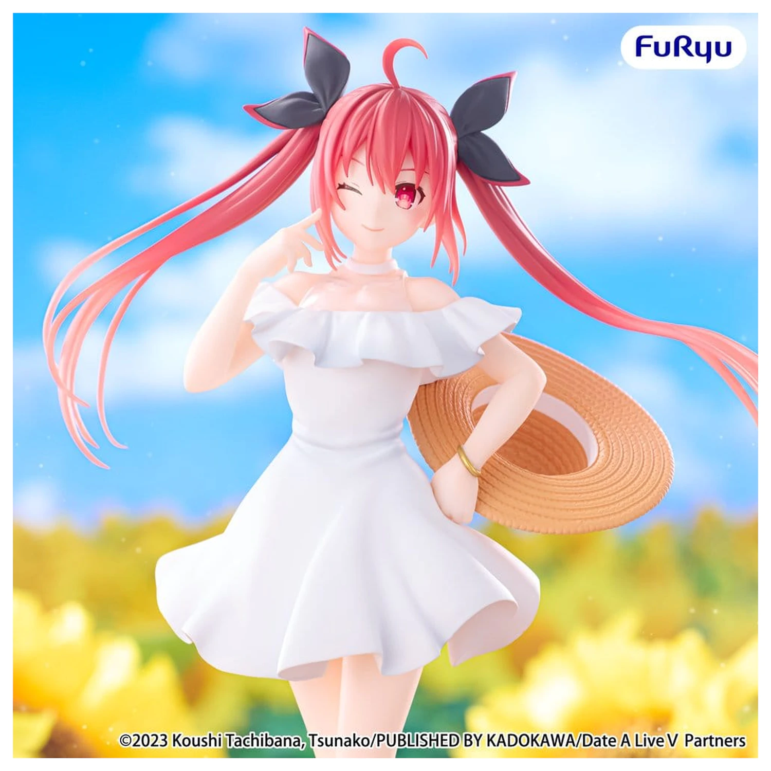 Date A Live V Muchute Kotori Itsuka Summer Dress PVC szobor figura 20 cm   termékfotó