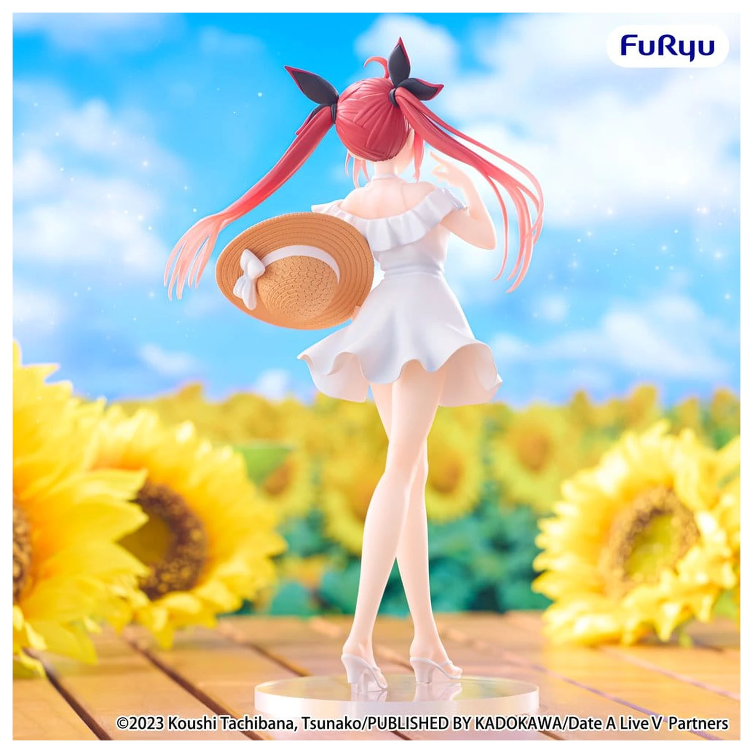Date A Live V Muchute Kotori Itsuka Summer Dress PVC szobor figura 20 cm   termékfotó