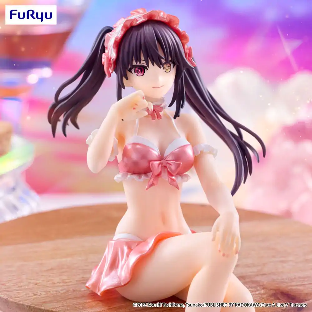 Date A Live V Noodle Stopper Kurumi Tokisaki Swimsuit Pastel Red Color Ver. PVC szobor figura 15 cm   termékfotó