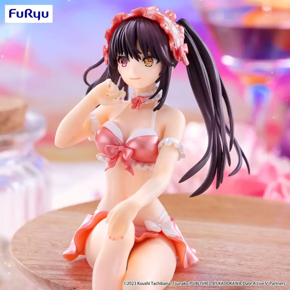 Date A Live V Noodle Stopper Kurumi Tokisaki Swimsuit Pastel Red Color Ver. PVC szobor figura 15 cm   termékfotó