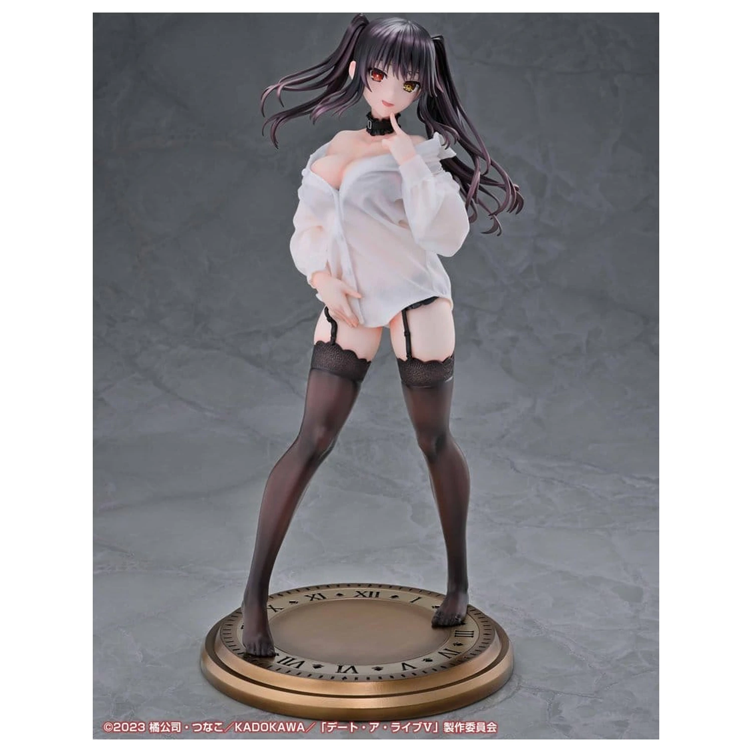 Date A Live V Re:Dress PVC figura 1/4 Kurumi Tokisaki Dress shirt Ver. 40 cm termékfotó