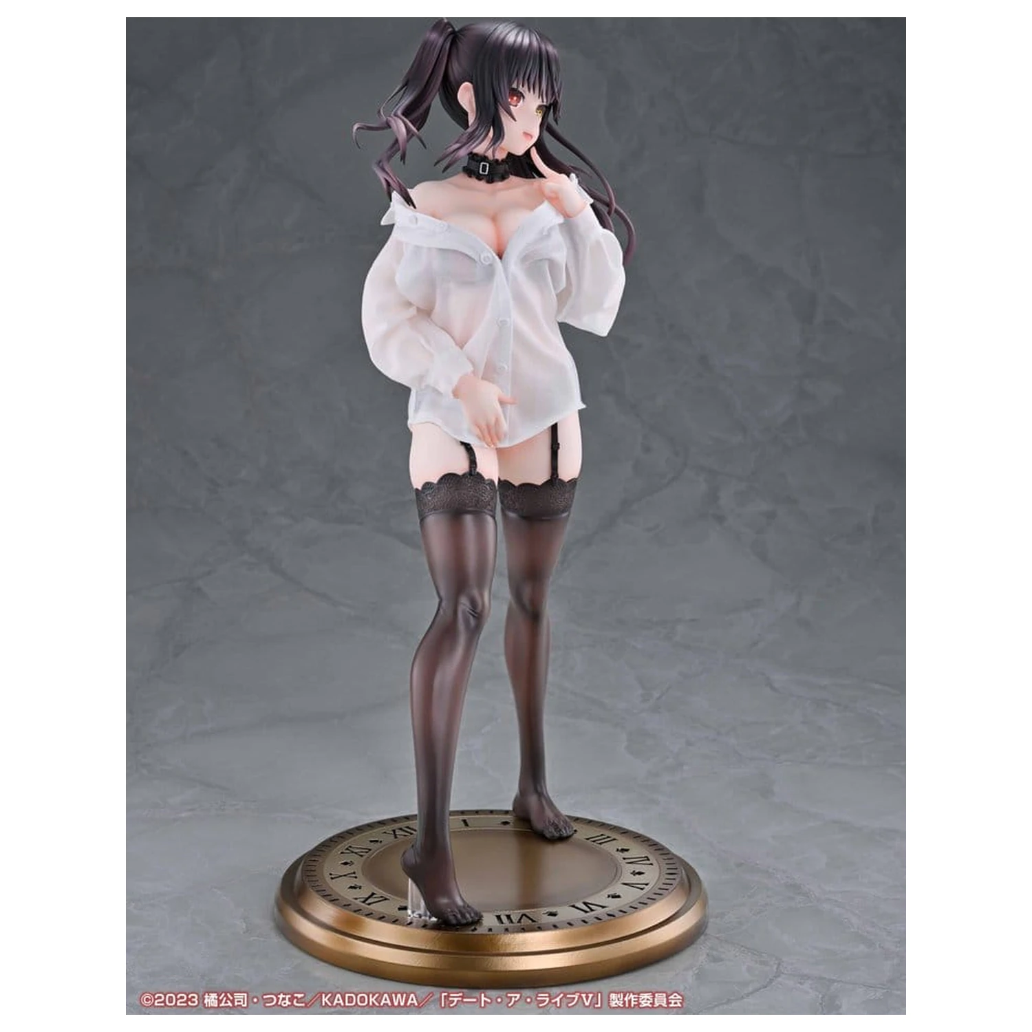 Date A Live V Re:Dress PVC figura 1/4 Kurumi Tokisaki Dress shirt Ver. 40 cm termékfotó