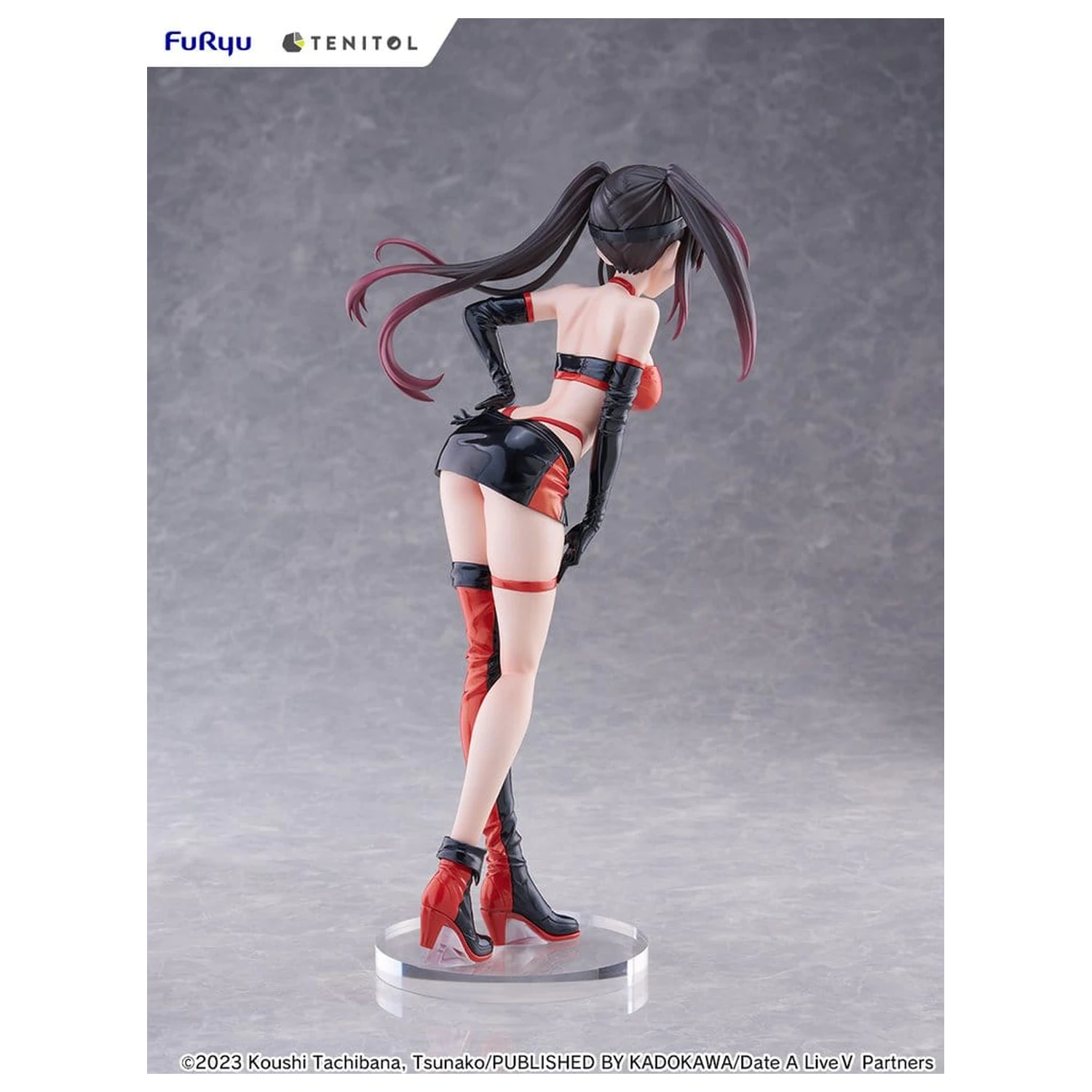 Date A Live V Tenitol Tall Kurumi Tokisaki Race Queen Ver. PVC figura 29 cm termékfotó