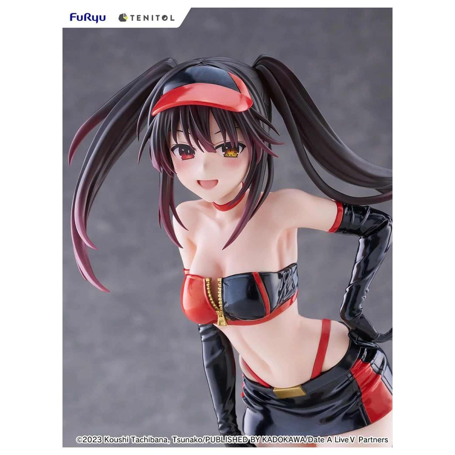 Date A Live V Tenitol Tall Kurumi Tokisaki Race Queen Ver. PVC figura 29 cm termékfotó