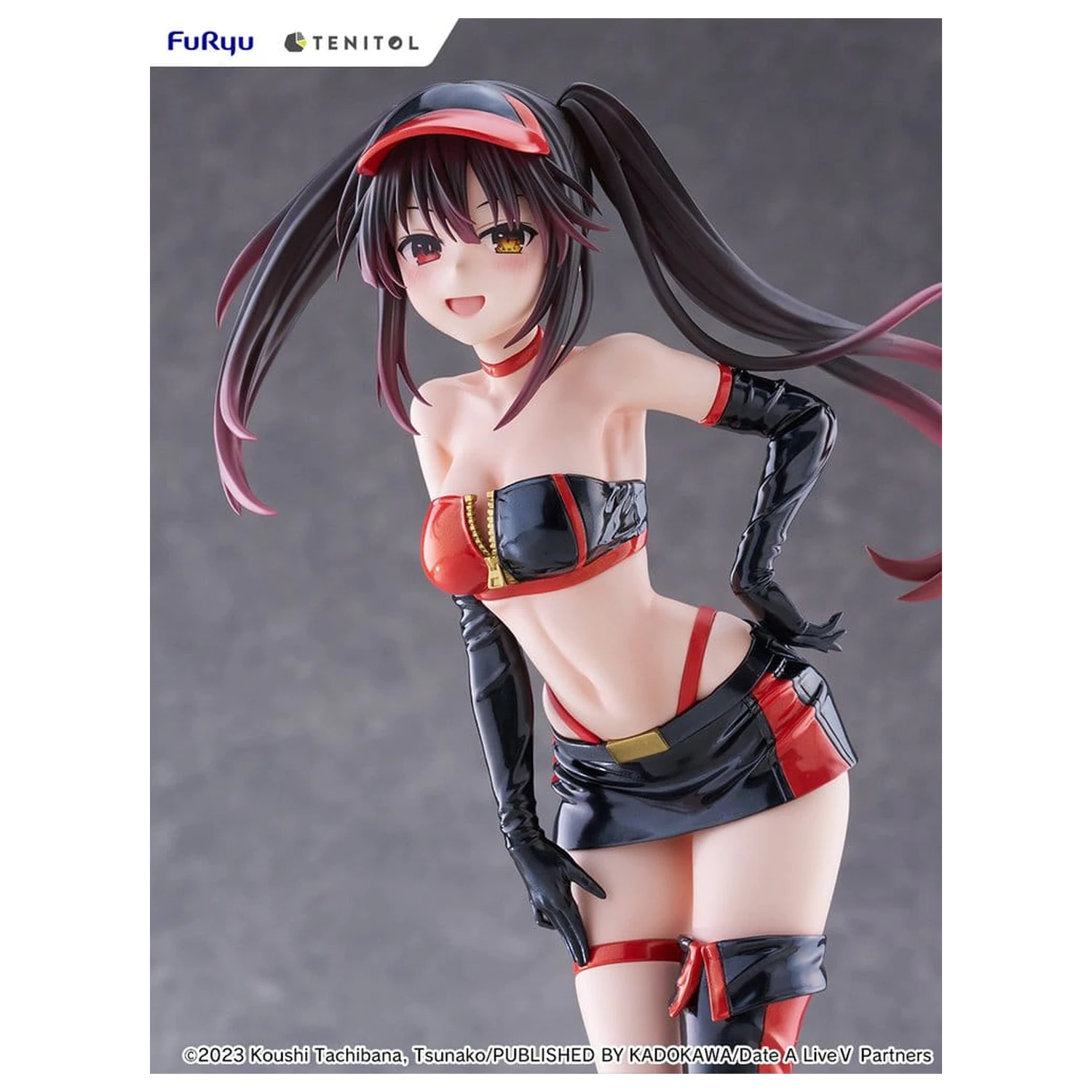 Date A Live V Tenitol Tall Kurumi Tokisaki Race Queen Ver. PVC figura 29 cm termékfotó