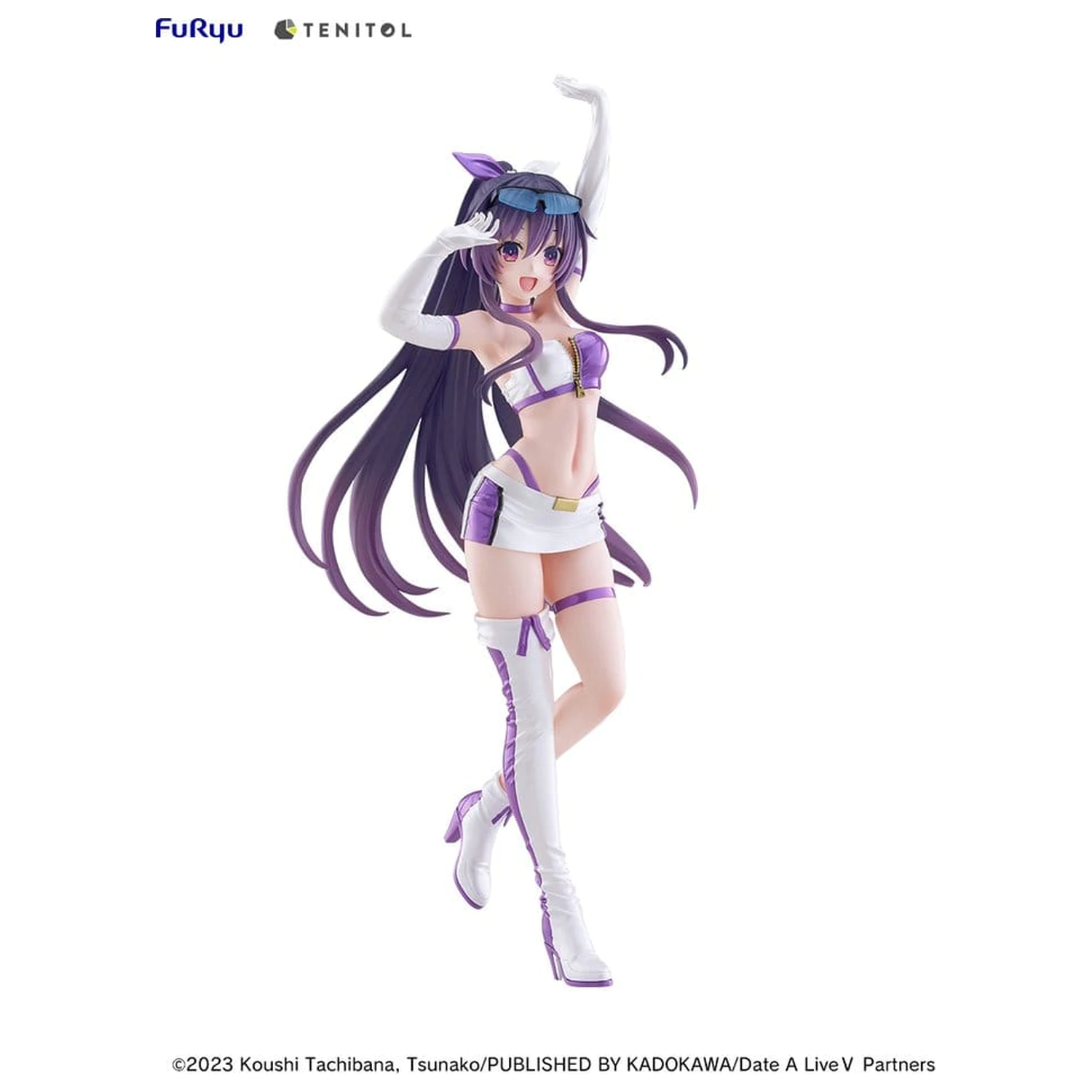 Date A Live V Tenitol Tall Tohka Yatogami Race Queen Ver. PVC figura 30 cm termékfotó