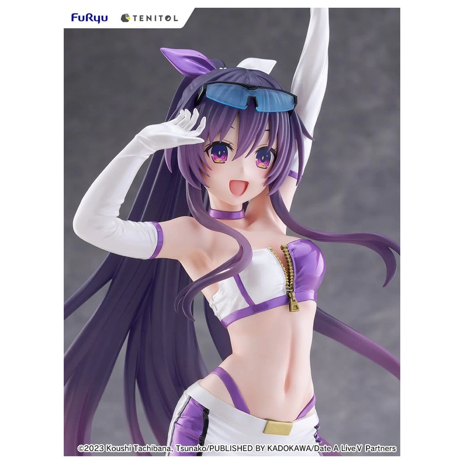 Date A Live V Tenitol Tall Tohka Yatogami Race Queen Ver. PVC figura 30 cm termékfotó
