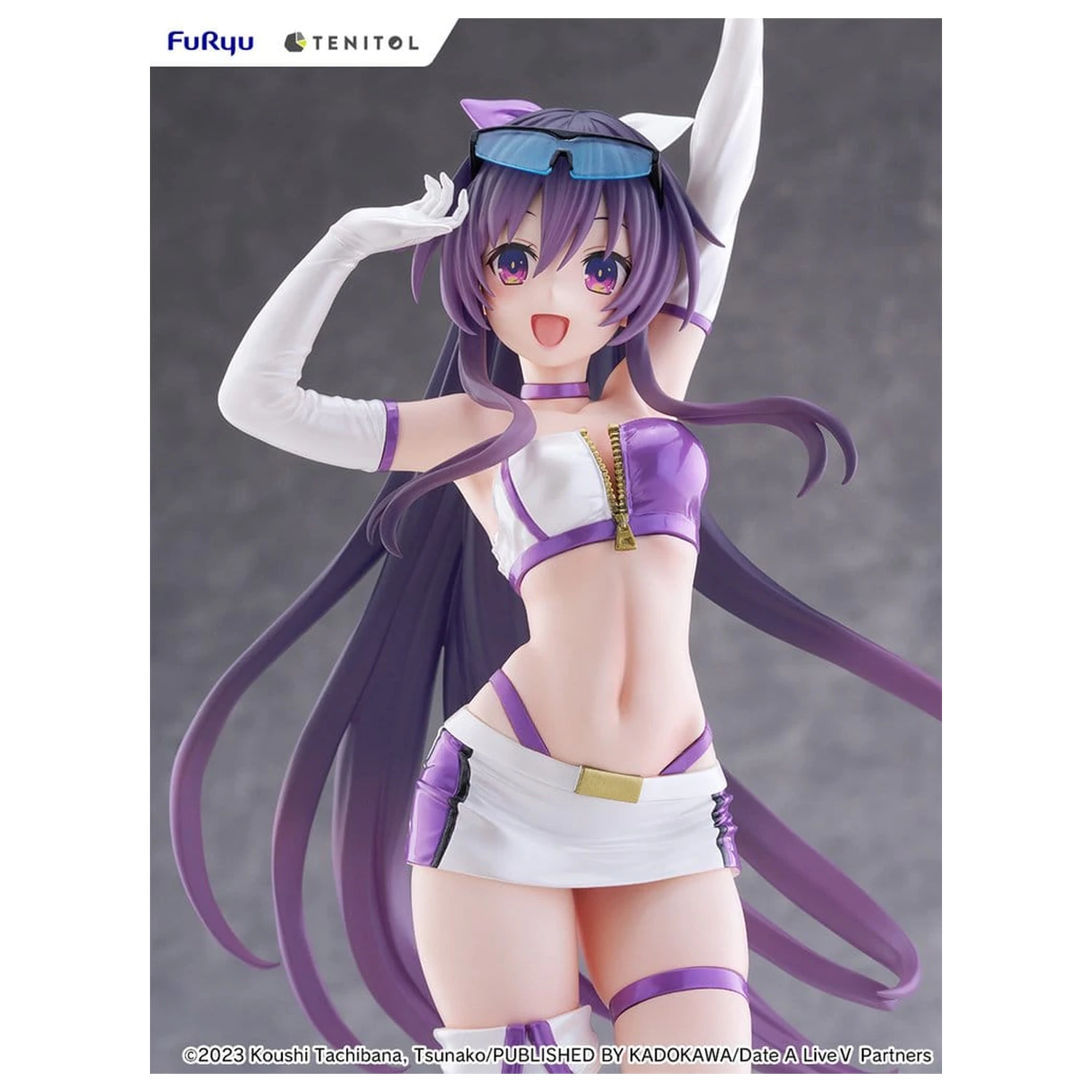 Date A Live V Tenitol Tall Tohka Yatogami Race Queen Ver. PVC figura 30 cm termékfotó