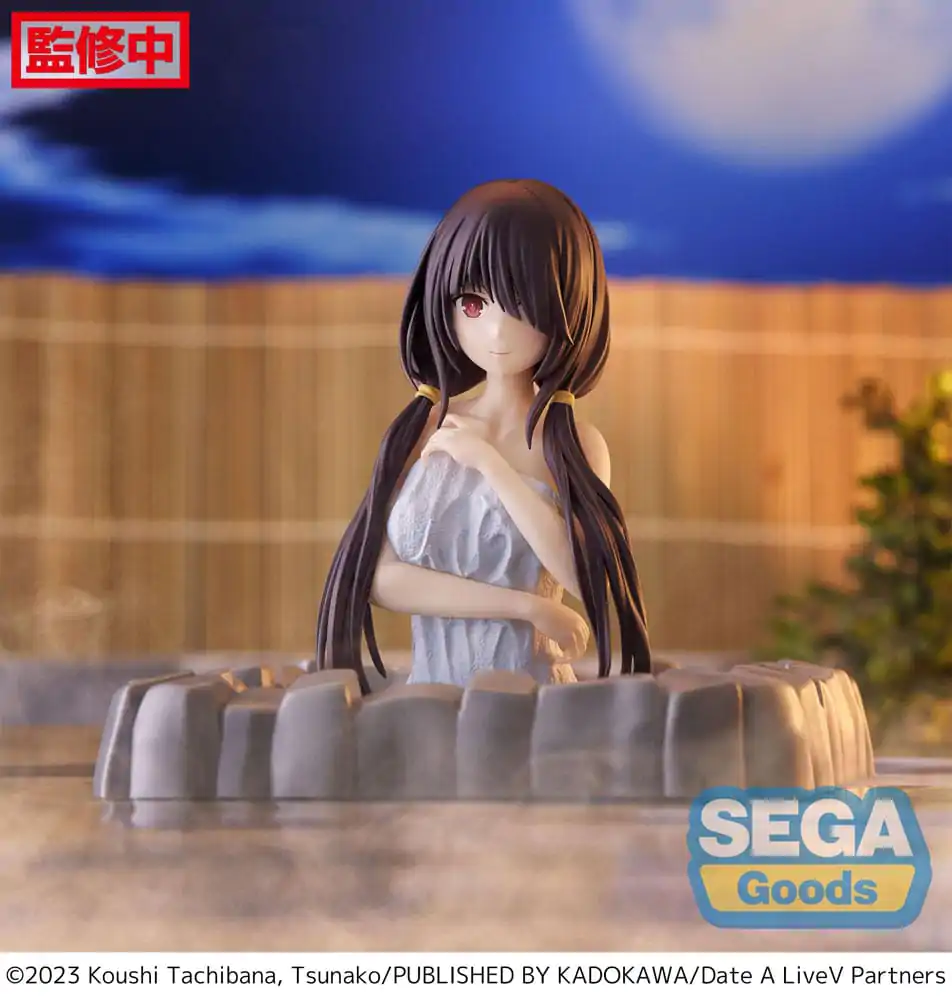 Date A Live V Thermae Utopia Kurumi Tokisaki Pigtails PVC szobor figura 10 cm termékfotó