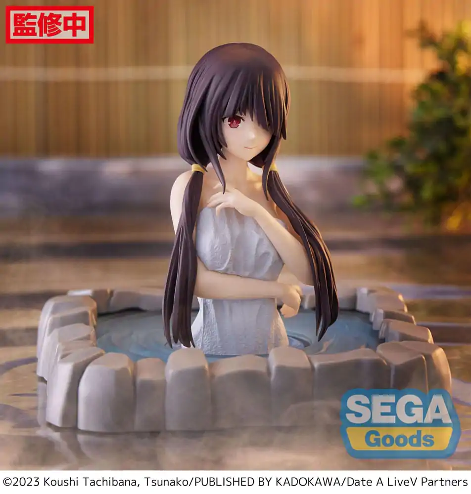 Date A Live V Thermae Utopia Kurumi Tokisaki Pigtails PVC szobor figura 10 cm termékfotó