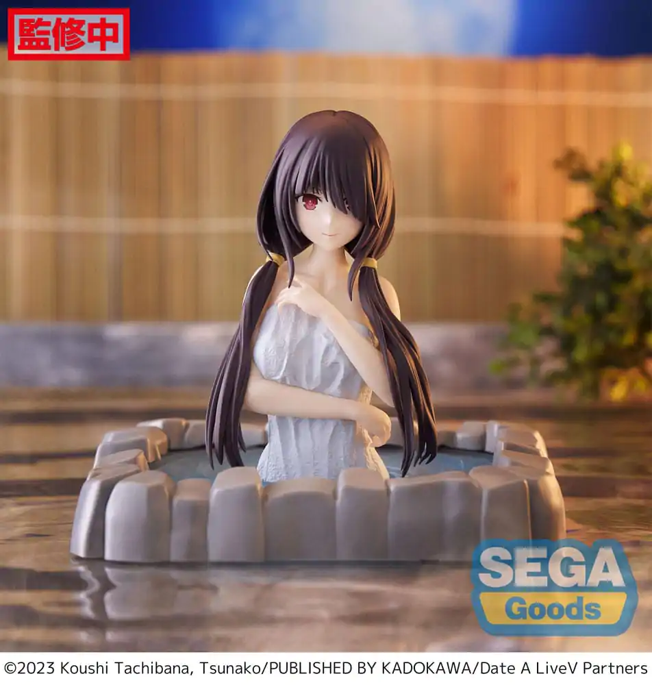 Date A Live V Thermae Utopia Kurumi Tokisaki Pigtails PVC szobor figura 10 cm termékfotó