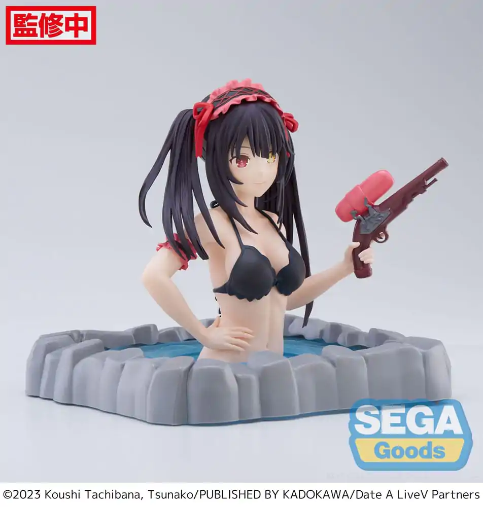 Date A Live V Thermae Utopia Kurumi Tokisaki PVC szobor figura 13 cm termékfotó