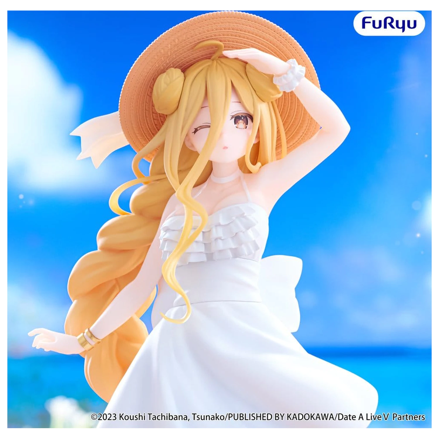 Date A Live V TTT Mukuro Hoshimiya Summer Dress Ver. PVC figura 20 cm termékfotó
