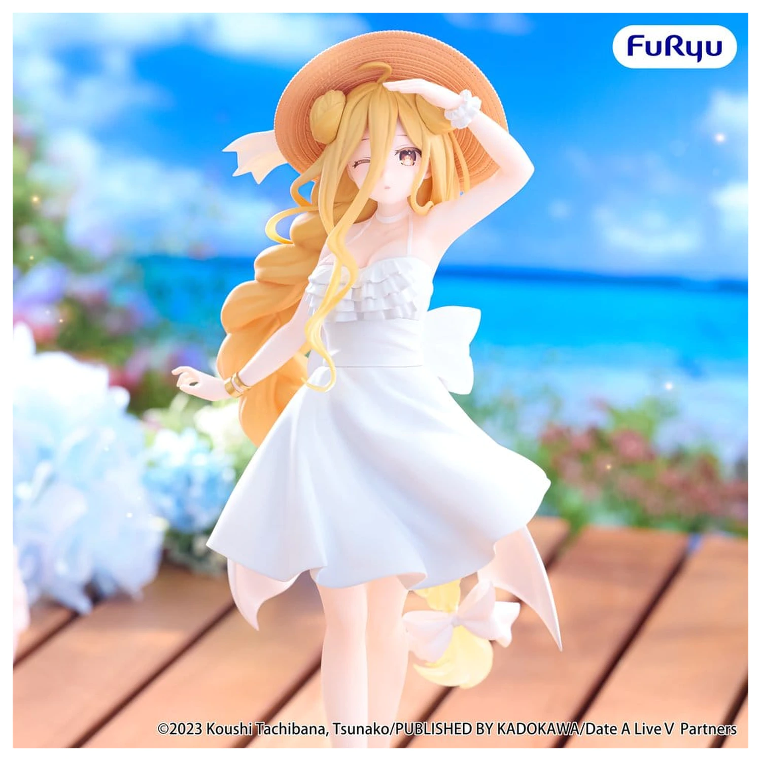 Date A Live V TTT Mukuro Hoshimiya Summer Dress Ver. PVC figura 20 cm termékfotó