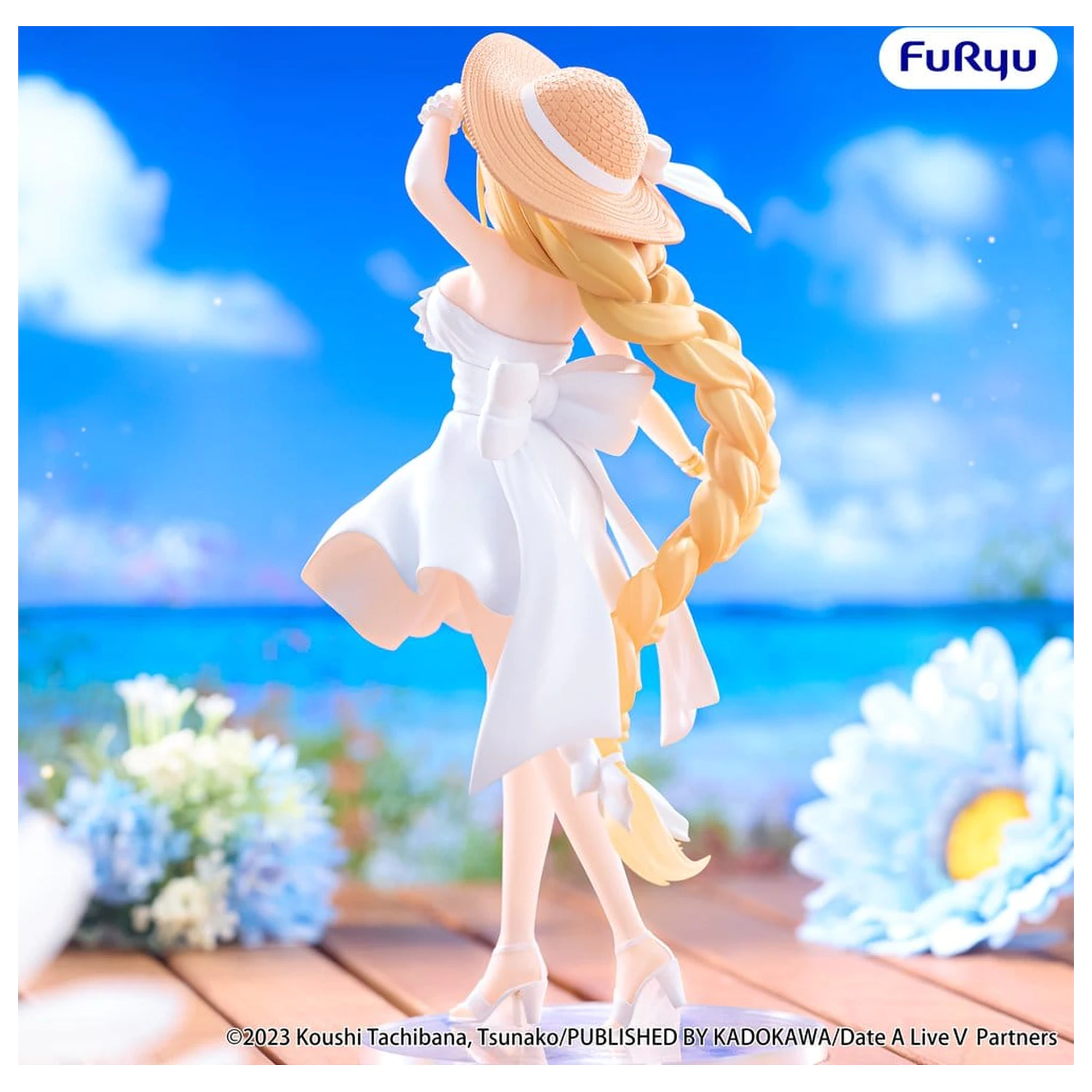 Date A Live V TTT Mukuro Hoshimiya Summer Dress Ver. PVC figura 20 cm termékfotó