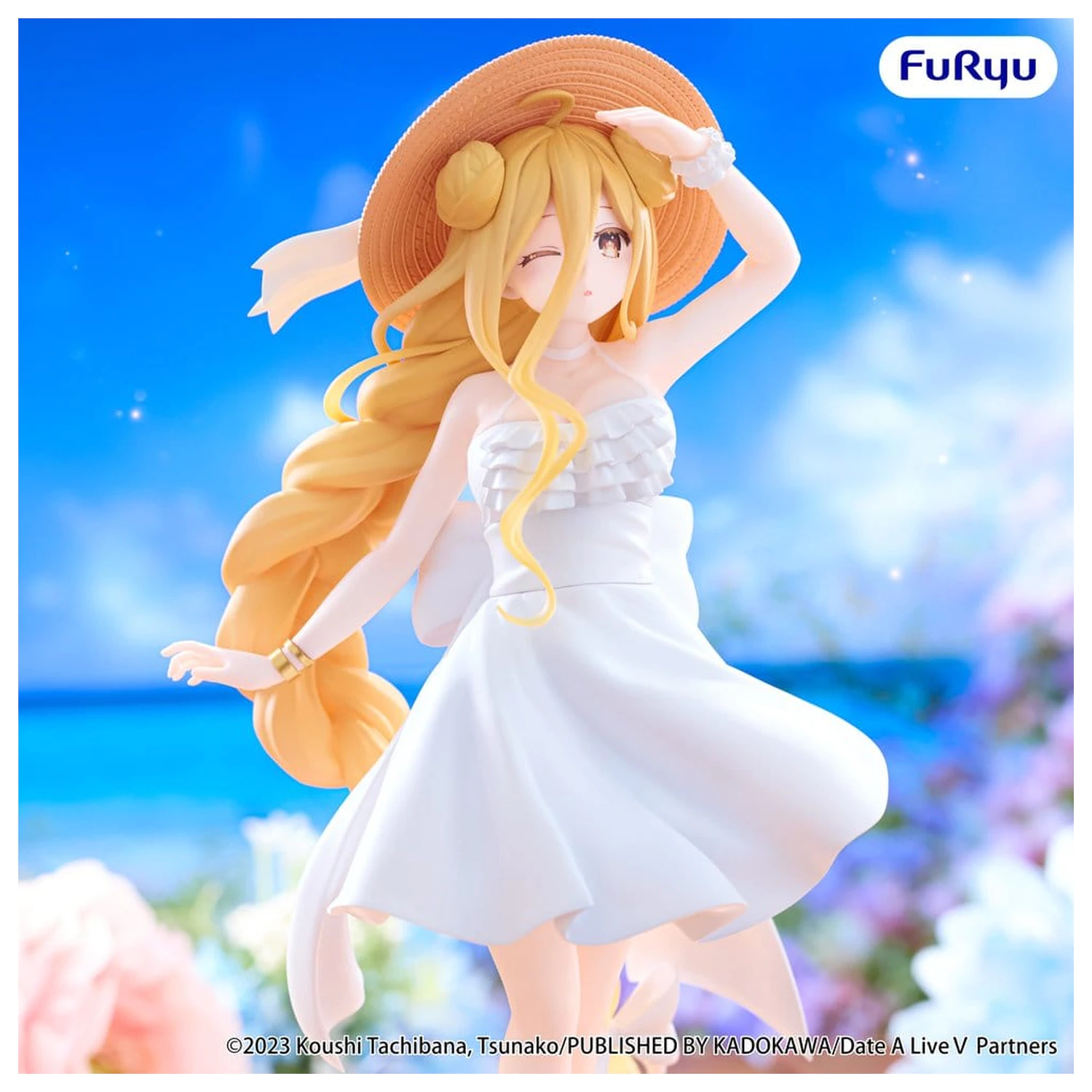 Date A Live V TTT Mukuro Hoshimiya Summer Dress Ver. PVC figura 20 cm termékfotó