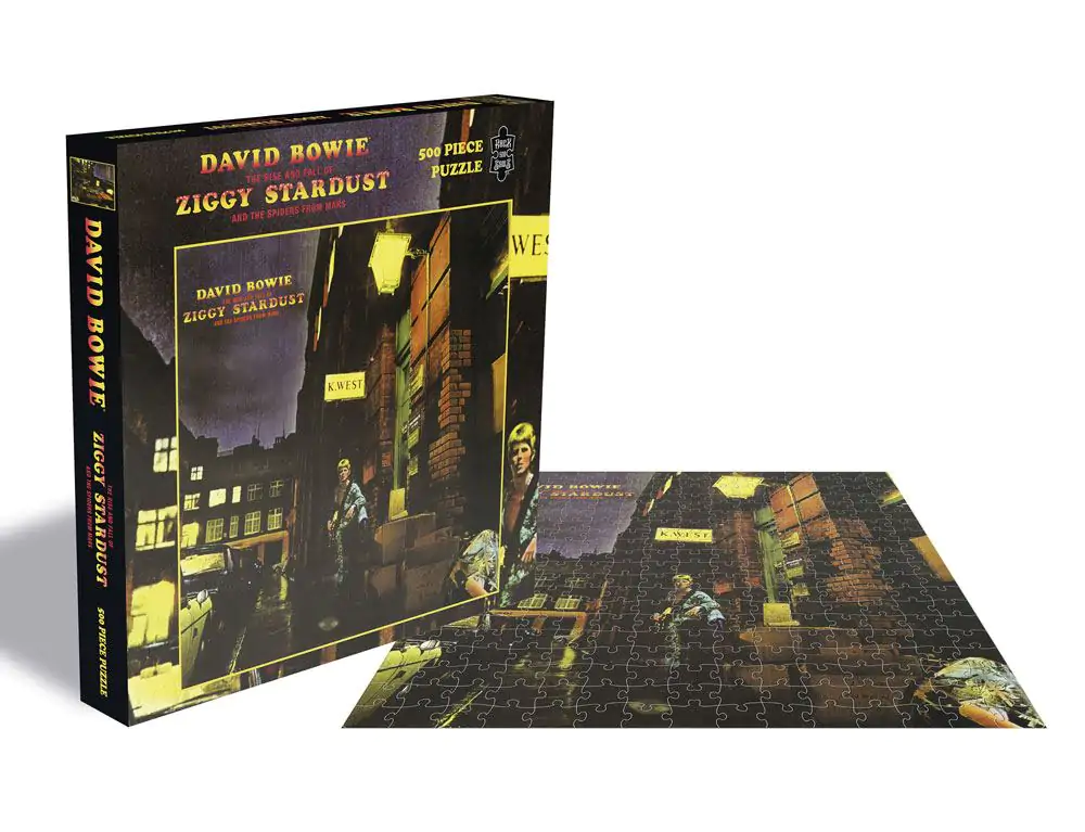 David Bowie Rock Saws The Rise And Fall Of Ziggy Stardust puzzle (500 darab) termékfotó
