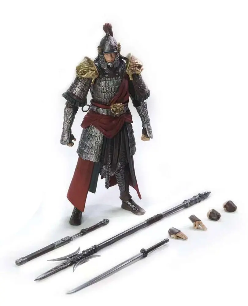 Dawn of Kingdoms 1/12 Chinese Swordsman (Gold) akciófigura 19 cm termékfotó