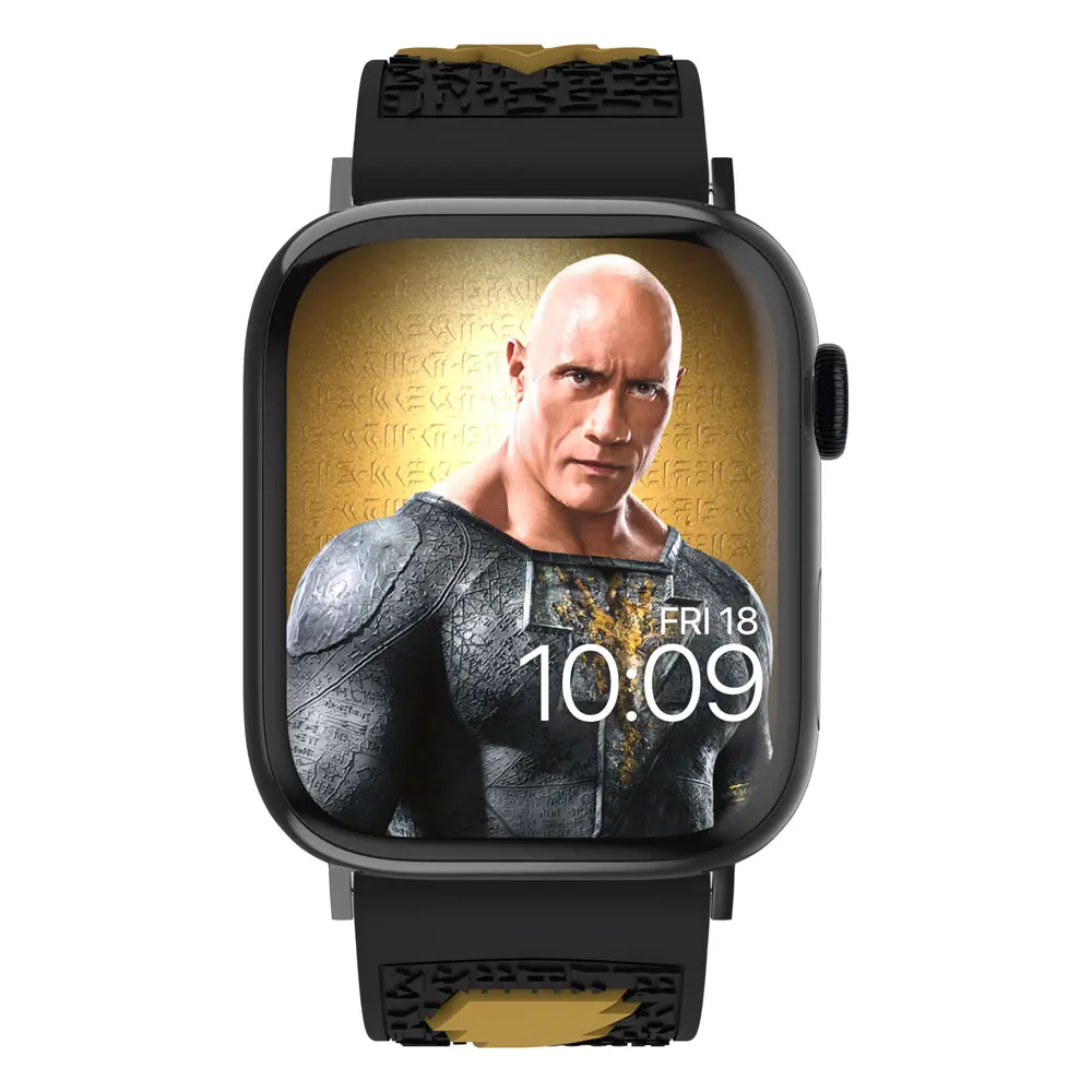 DC Black Adam Logo 3D óraszíj okosórákhoz termékfotó