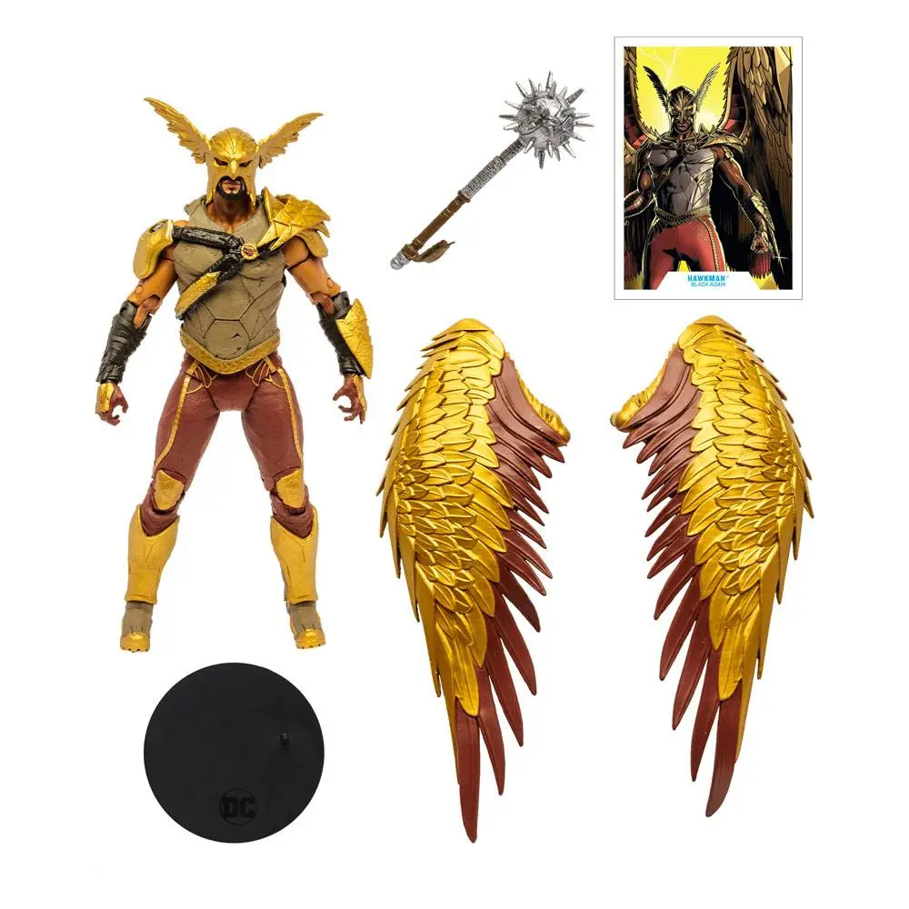 DC Black Adam Movie Hawkman akciófigura 18 cm termékfotó