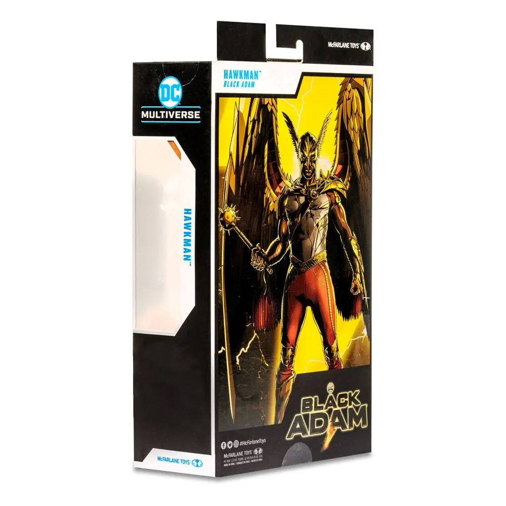 DC Black Adam Movie Hawkman akciófigura 18 cm termékfotó