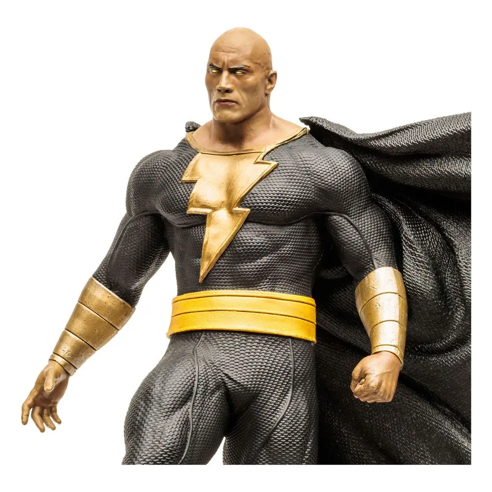 DC Black Adam Movie Posed Black Adam by Jim Lee PVC szobor figura 30 cm termékfotó