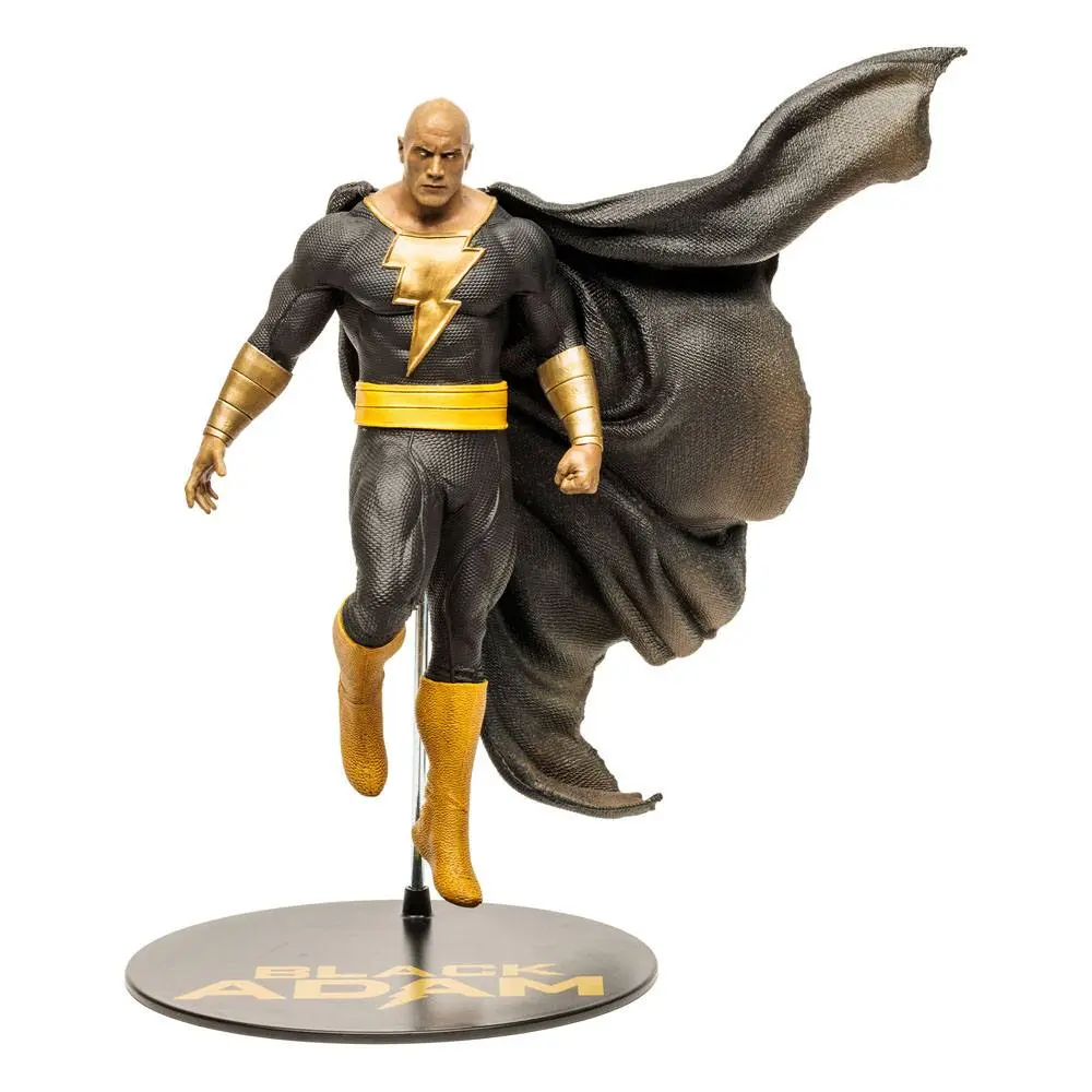 DC Black Adam Movie Posed Black Adam by Jim Lee PVC szobor figura 30 cm termékfotó