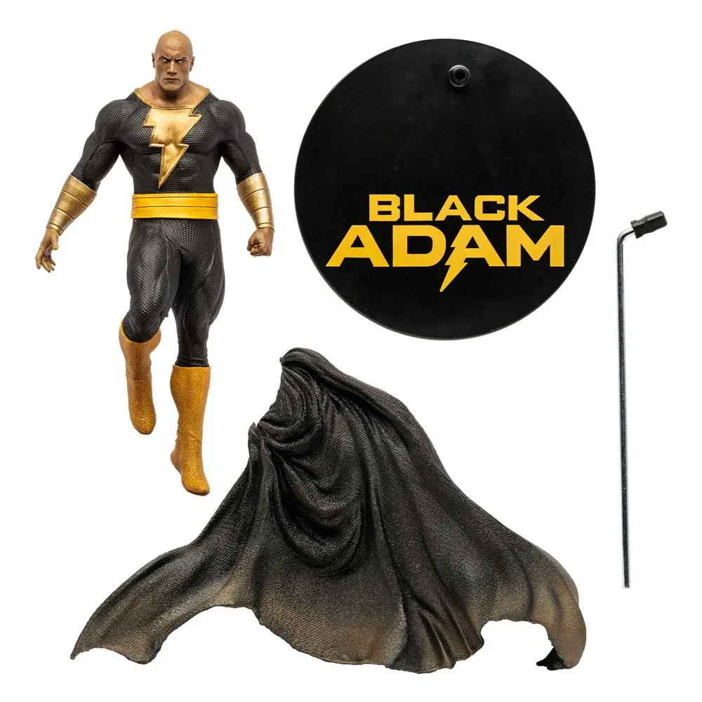 DC Black Adam Movie Posed Black Adam by Jim Lee PVC szobor figura 30 cm termékfotó