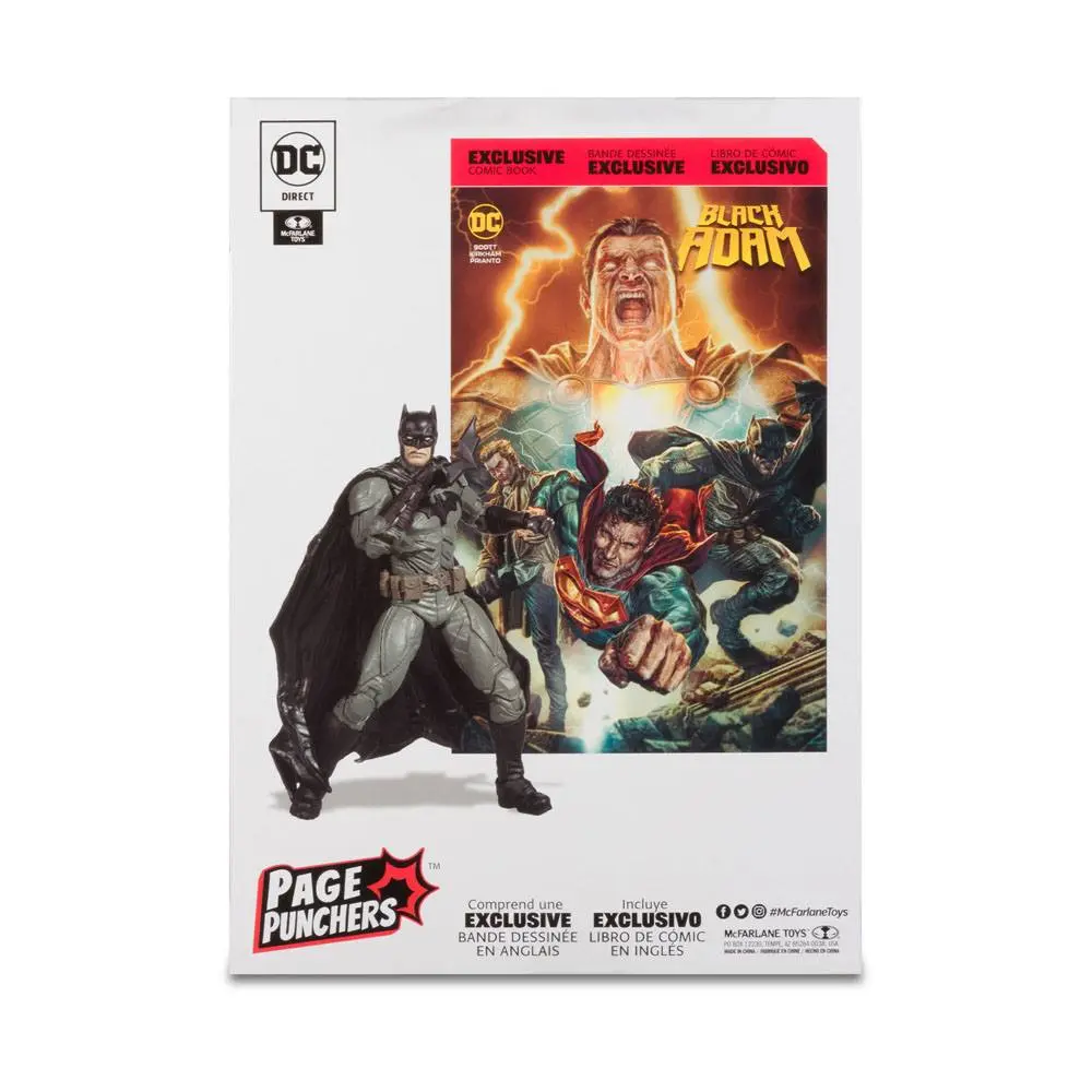 DC Black Adam Page Punchers Batman akciófigura 18 cm termékfotó