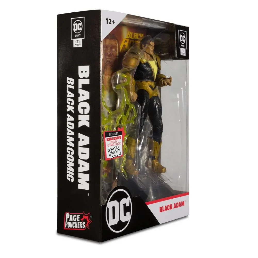 DC Black Adam Page Punchers Black Adam akciófigura 18 cm termékfotó