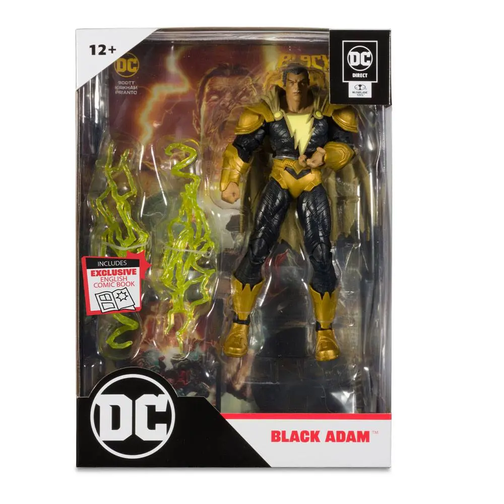 DC Black Adam Page Punchers Black Adam akciófigura 18 cm termékfotó