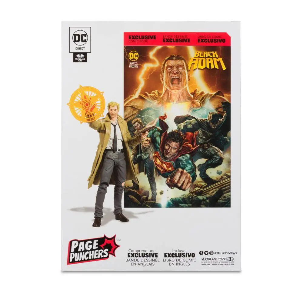 DC Black Adam Page Punchers John Constantine akciófigura 18 cm termékfotó