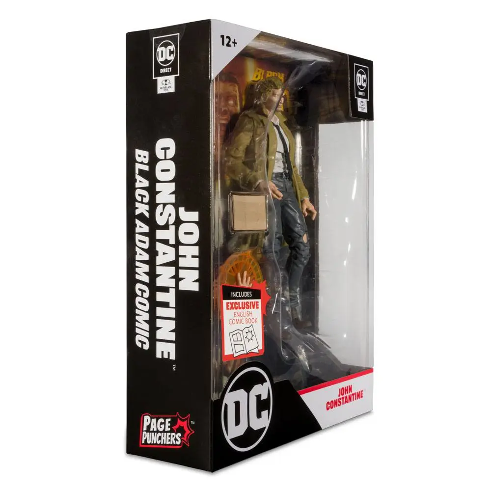 DC Black Adam Page Punchers John Constantine akciófigura 18 cm termékfotó