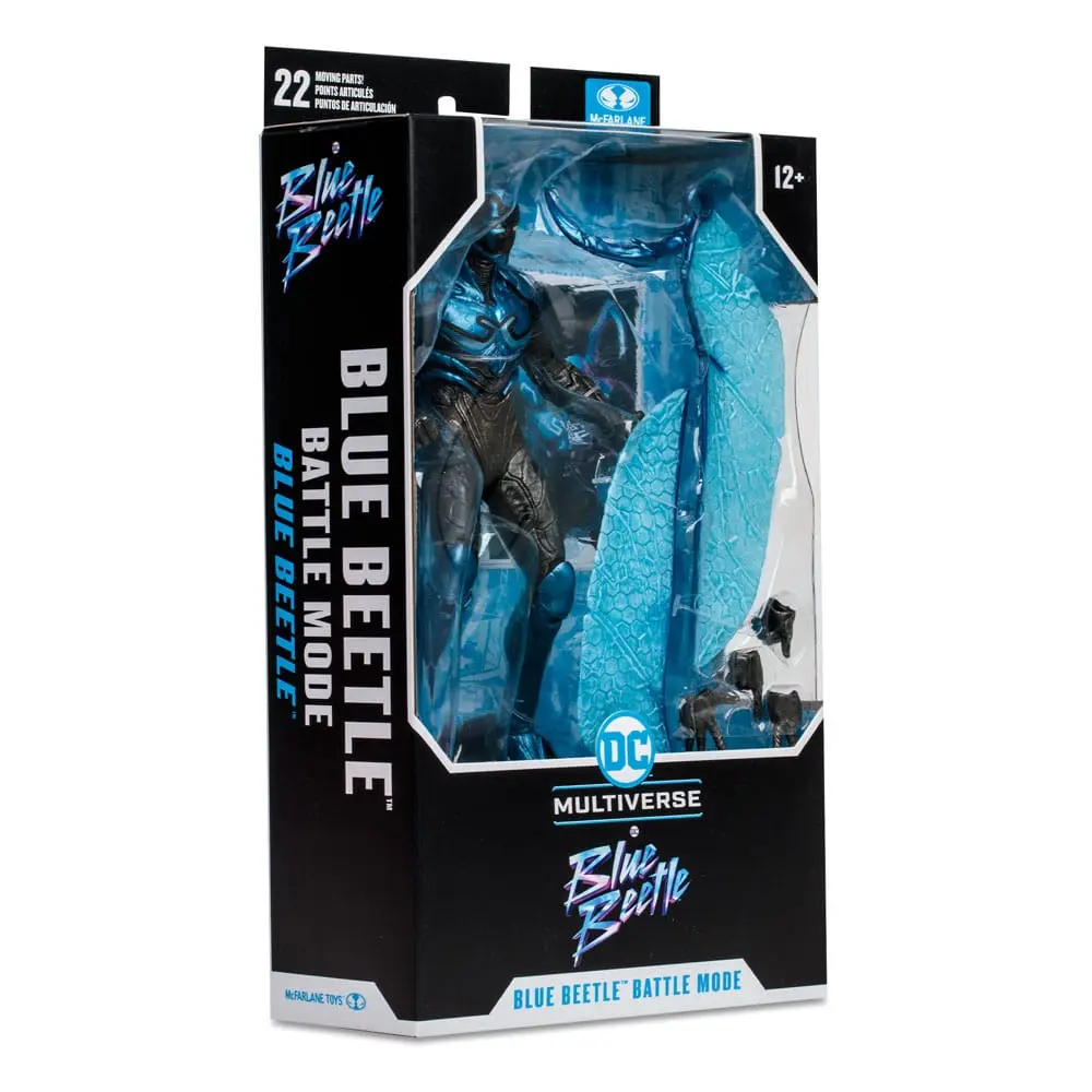DC Blue Beetle Blue Beetle (Battle Mode) akciófigura 18 cm termékfotó