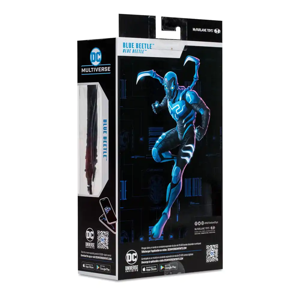 DC Blue Beetle Blue Beetle Regular &amp; Battle Mode 2 db-os akciófigura csomag 18 cm termékfotó